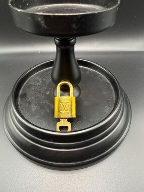 Louis Vuitton Gold-tone Padlock Key Charm